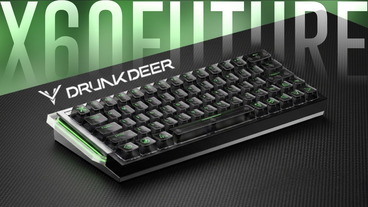 Oyuncular İçin Tasarlanmış Manyetik Klavye! Drunkdeer X60 FUTURE HE | Estetik & Hız