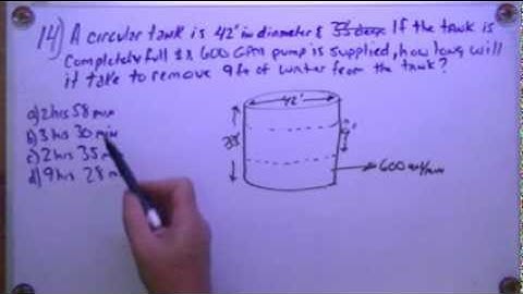 Wastewater Collection Math Problem #14   SewerGeek
