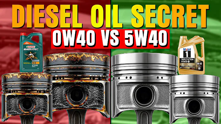 The TRUTH About 0W40 vs 5W40 Diesel Oil (Real Engine Test!)
