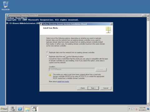 Установка RODC на Windows Server 2008 R2