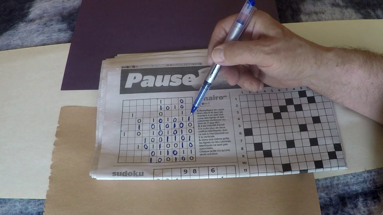 ASMR  Découverte Binairo Chiffres 0 et 1