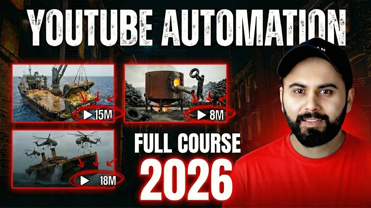 How to Start a YouTube Automation Business in 2026 | Full Course