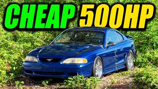 Building A 500HP Supercharged Mustang GT Under $4000... Under 72 Hours