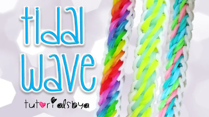 NEW Tidal Wave Rainbow Loom Bracelet Tutorial | Ho...