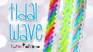 NEW Tidal Wave Rainbow Loom Bracelet Tutorial | How To