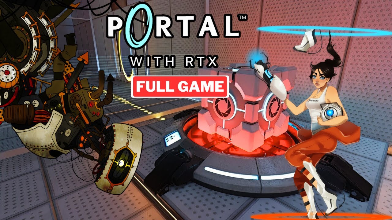 PORTAL RTX | Full Game Playthrough - YouTube
