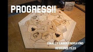 Pallet Wood Catan: Part 3 | Comgrow Robo CNC/Laser Engraver by DoubleBit's Workshop 159 views 2 years ago 13 minutes, 8 seconds