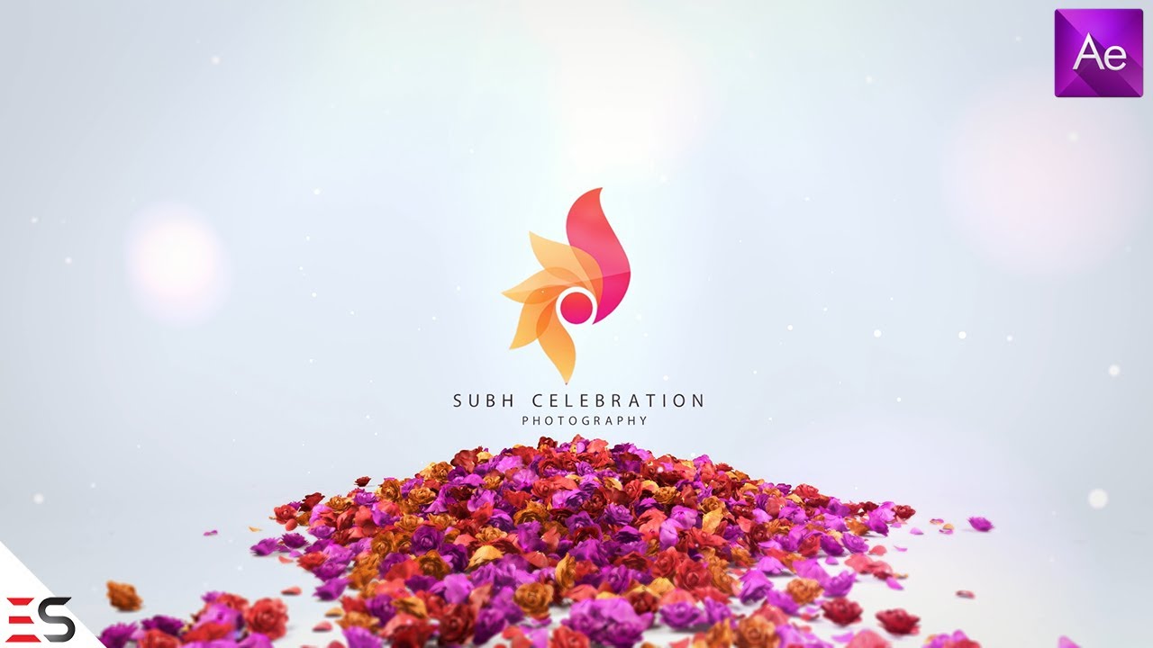 Free Flowers Logo Reveal Free Download After Effects Template YouTube
