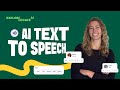 Explore Edcafe AI’s Speech Feature: Convert Text to Audio