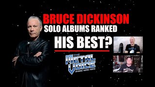 Iron Maiden Singer BRUCE DICKINSON Solo Albums Ranked? The Mandrake Project North American Tour 2025