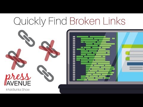 Quickly Find & Fix Broken Links - WordPress Tutorials