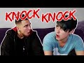 Reading the SCARIEST Text Stories | "KNOCK KNOCK" | Colby Brock