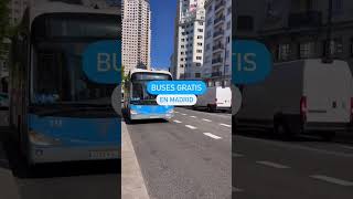 Buses gratis en Madrid 🙌🏻 #madrid #planesmadrid #gratismadrid Buses gratis en Madrid 🙌🏻 #madrid #planesmadrid #gratismadrid