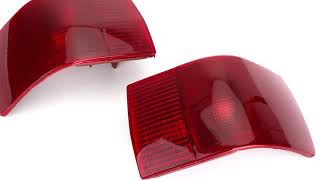 Pair Tail Light Rear Corner light signal For AUDI 80 B3 1986 - 1991