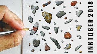 INKTOBER DAY 1: "Pebble" | FurryLittlePeach prompt screenshot 5