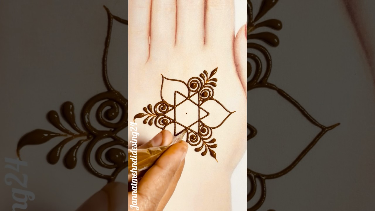 Arabic Mehndi Design✨| Simple & Easy Beautiful Mehndi Design for Girls Mehndi Design💫| Henna Art