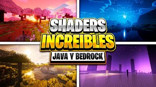 ✔️TOP 10 MEJORES SHADERS REALISTAS PARA MINECRAFT PE, BEDROCK Y JAVA 1.20 | GAMA BAJA, MEDIA Y ALTA