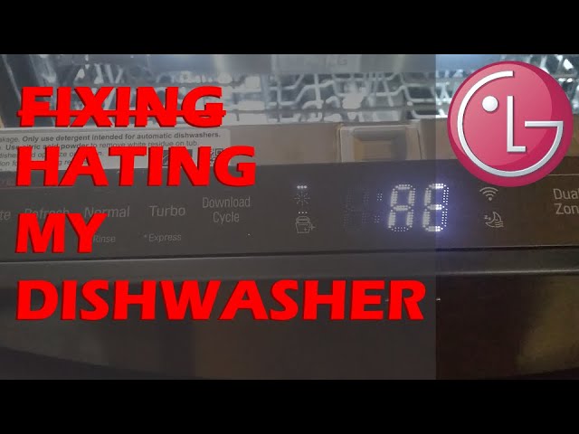 LG Dishwasher IE Error – Meaning, Causes and Solutions 