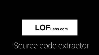 Source code Extractor Update screenshot 2