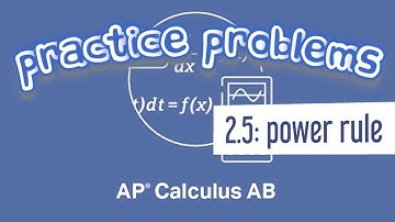 AP Calculus AB 2.5 Taking the Derivative Using the Power Rule at a Point