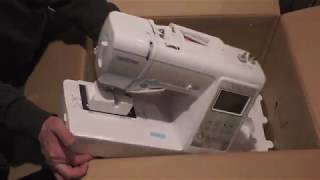 Brother SE 600 - SE600 Embroidery Sewing Machine Unboxing