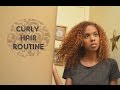 Curly Hair Routine + Shrinkage Prevention
