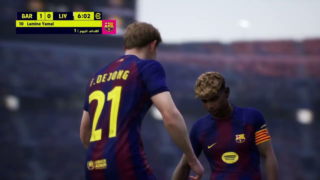 Barcelona - Liverpool + Lamine Yamal Best Goal PlayStation