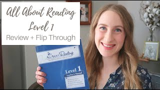 All About Reading Curriculum Level 1 Review and Flip Through | How to Teach Reading