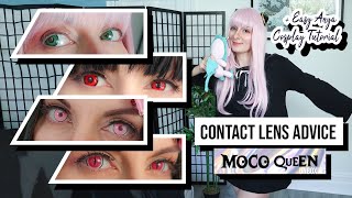 Contact Lens Advice + Moco Queen Review + Anya Express Cosplay Tutorial