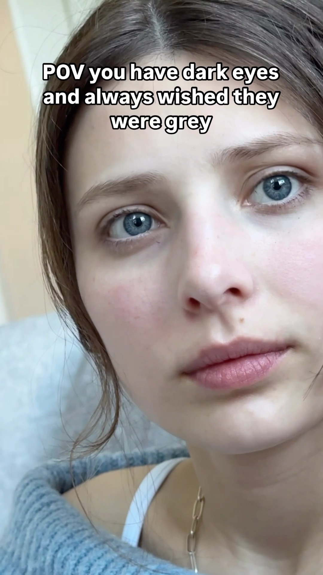 Grey eyes, the rarest eye color on earth @Imthe_annag