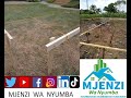 MJENZI WA NYUMBA TZ Setting Out Kuseti Au Kamba Msingi Hatua Za Mwanzo Kabisa Za Ujenzi Wa Nyumba