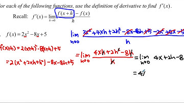 Calc Midterm review part 1