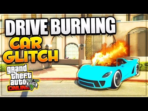 How To Drive A Burning Car Gta PS4 1 35 AWESOME