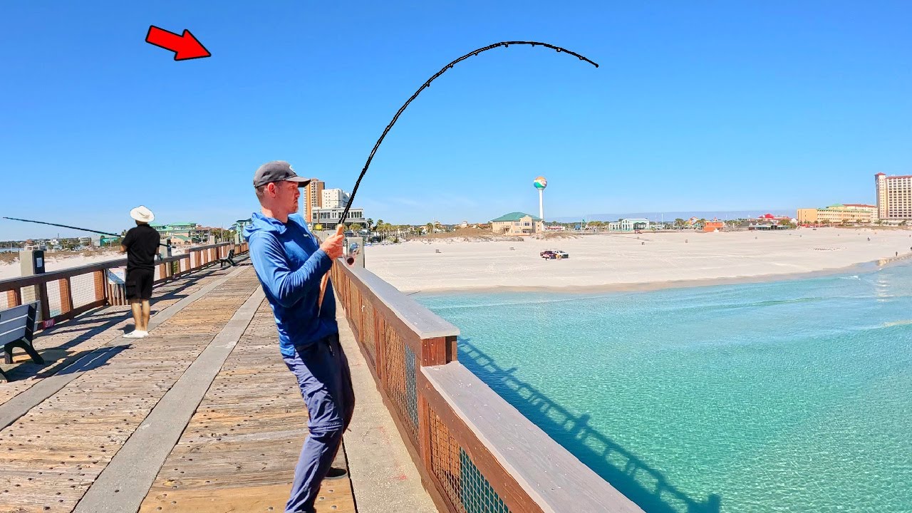 I Caught a Wintertime Dream Fish from the Gulf Pier! *New PB*