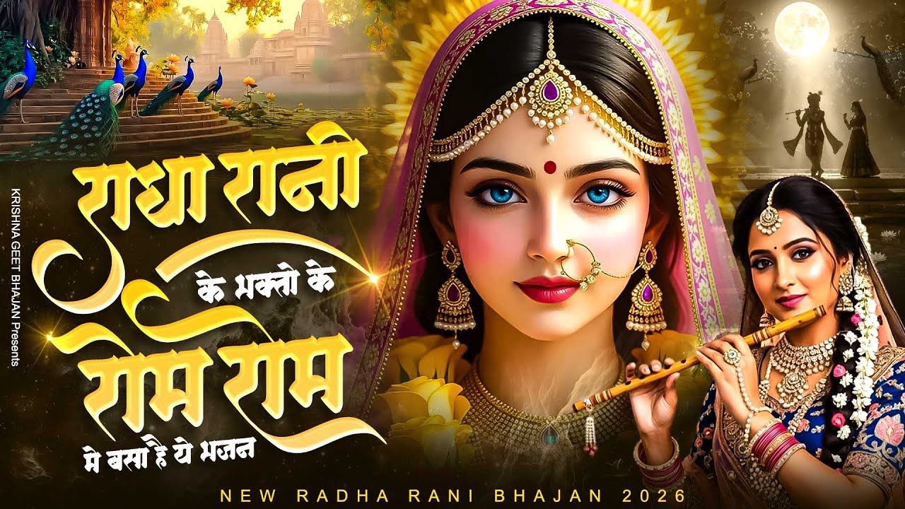 राधा रानी के भक्तों के रोम रोम में बसा है ये भजन | Krishna Bhajan | Radha Rani Bhajan | Radha Bhajan