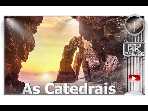 🌄 Beach of The CATHEDRALS in #RIBADEO Spain | Travel Video