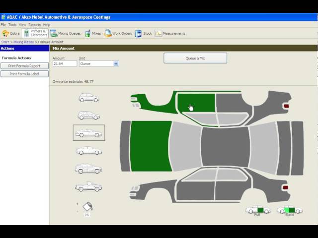 How to get a High Color Matching in Automotive Paint 