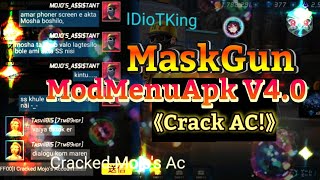 【Crack AC】MaskGun Mod Menu Apk V4.0 3.048 by IDioTKing #maskgunhack #maskgungameplay screenshot 2