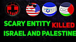 [ISRAEL AND PALESTINE DIED]☠ In Nutshell || [SCARY]⚔ #shorts #countryballs #geography #mapping