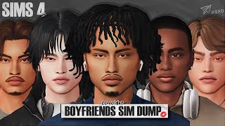 Boyfriends Sim Dump 😍 + CC Folder & Sims Download | Sims 4 Male CAS