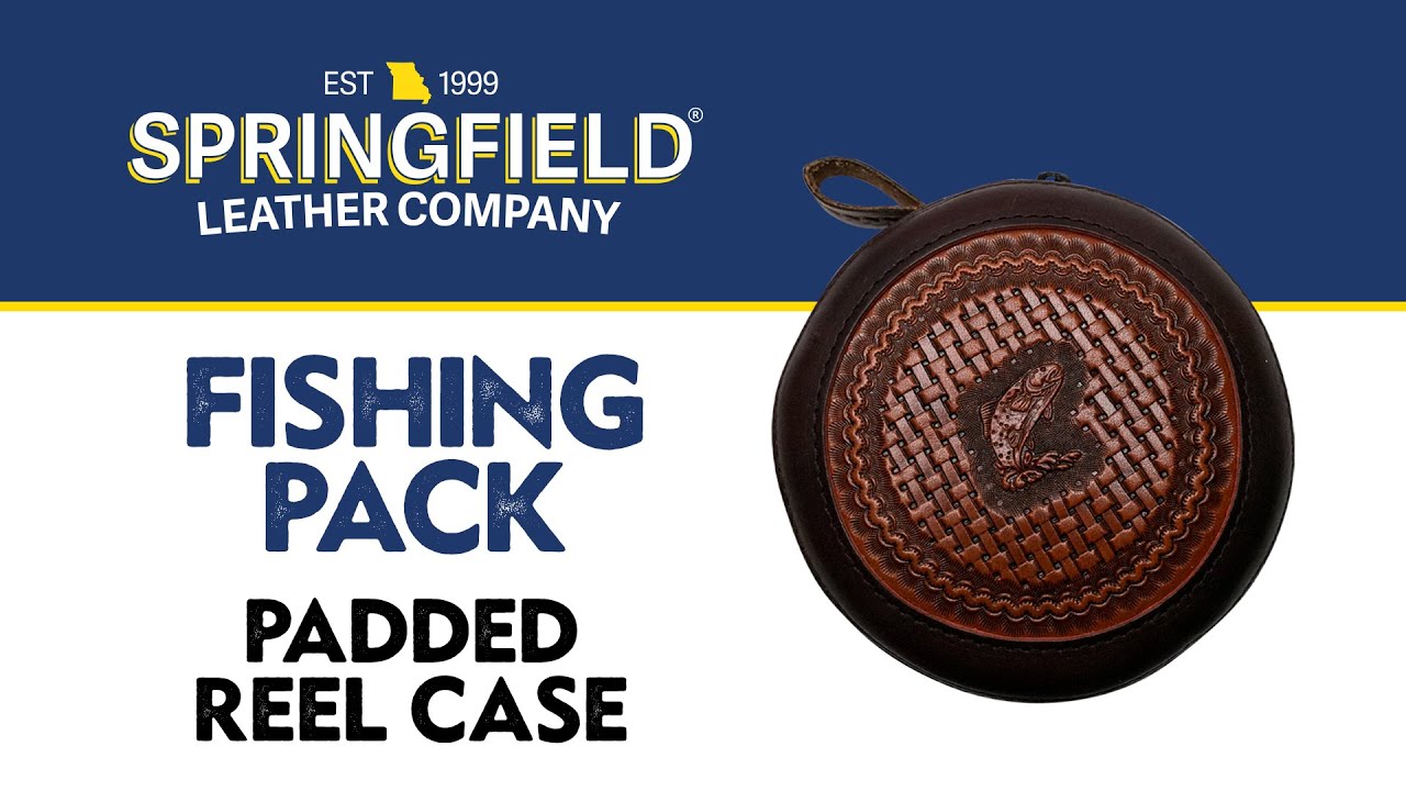 Fishing Pattern Pack - Padded Reel Case - Instructional Video 