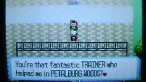 Pokemon Sapphire Walkthrough Part-6 Gym Leader Battle