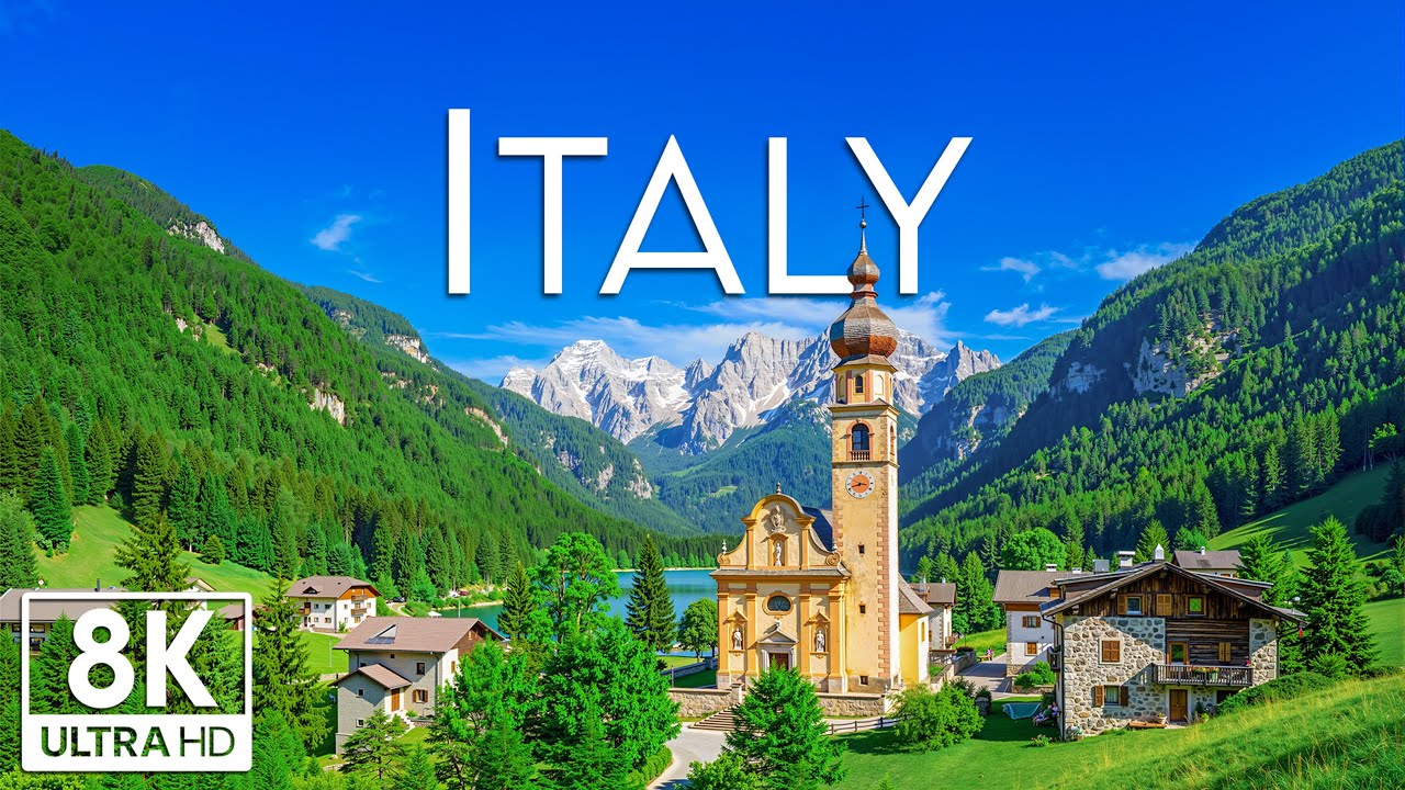 Italy 4K UHD | Beyond Imagination – Alpine Splendor, Coastal Magic & Classic Elegance of Villages