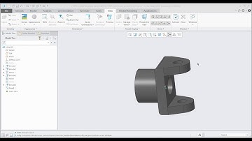UNIVERSAL COUPLING 3-D MODELING USING CREO (PRO-E) SOFTWARE