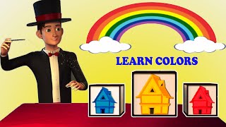 Learn Colors For Kids Magic Color Learning Videos For Toddlers Kindergarten Learning Videos