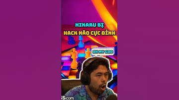 hikaru bị bắt bài, hay là do đối phương sai lầm #chess #covualogic