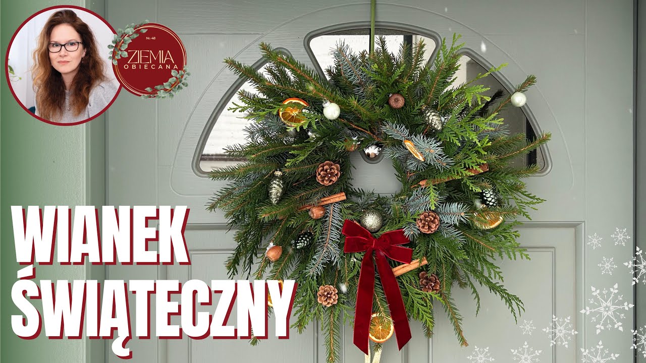 Świąteczne wianki DIY