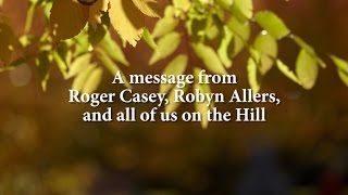A Holiday Message from McDaniel College