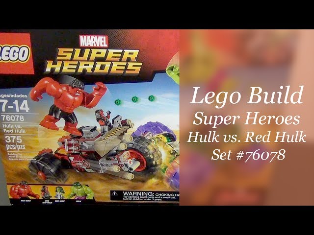 LEGO Marvel Super Heroes Hulk vs. Red Hulk Set 76078