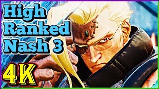 High Ranked Nash Compilation 3 | Street Fighter 5 AE | 4K Ultra HD - 60fps - PC | Shadaloo Stew